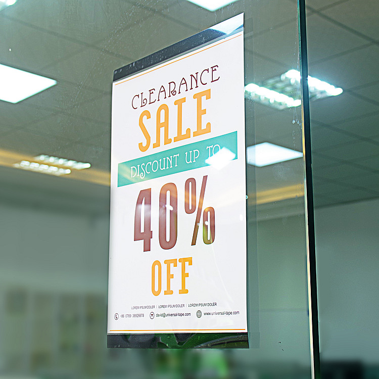 self adhesive poster frame